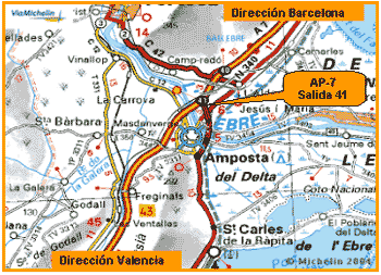 Imagen de Amposta mapa 43870 3 