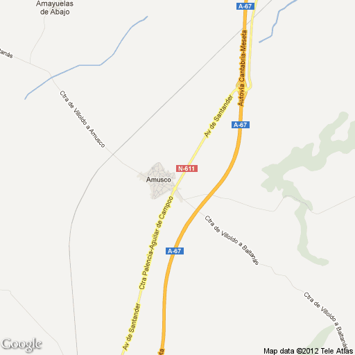 Imagen de Amusco mapa 34420 1 