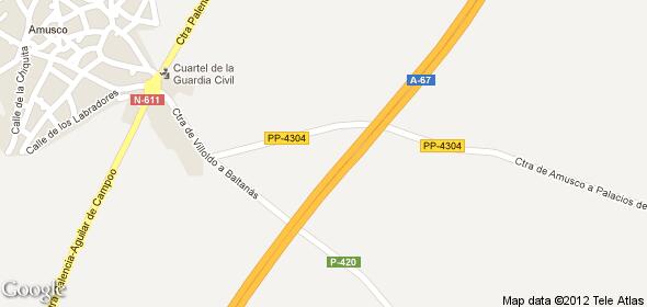 Imagen de Amusco mapa 34420 2 