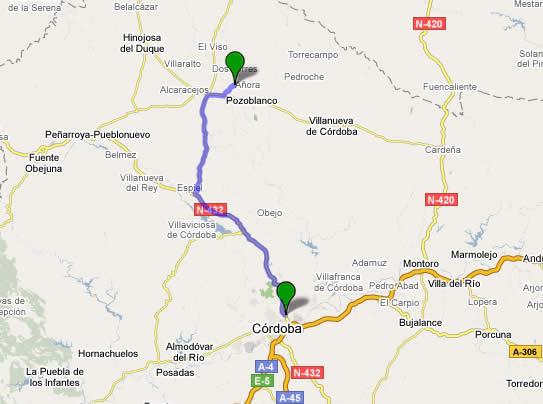 Imagen de Añora mapa 14450 2 