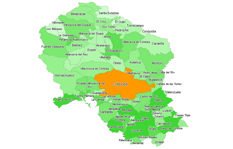 Imagen de Añora mapa 14450 4 