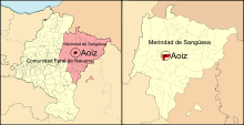Imagen de Aoiz mapa 31430 5 