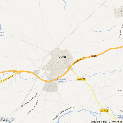 Imagen de Arahal mapa 41600 2 