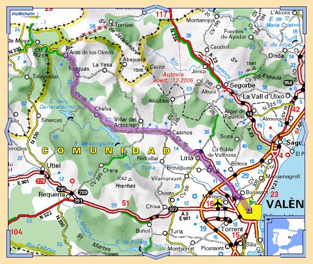 Imagen de Aras de los Olmos mapa 46179 5 