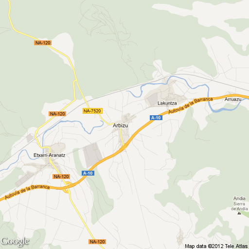 Imagen de Arbizu mapa 31839 3 