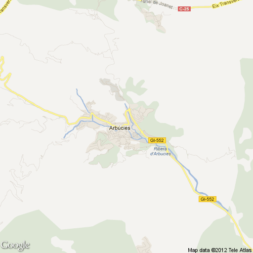 Imagen de Arbúcies mapa 17401 1 