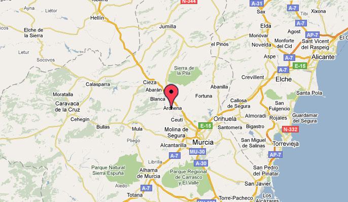 Imagen de Archena mapa 30600 2 