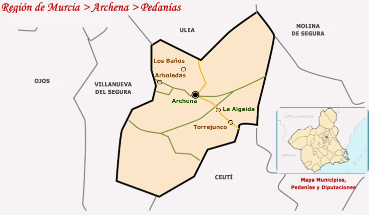 Imagen de Archena mapa 30600 3 