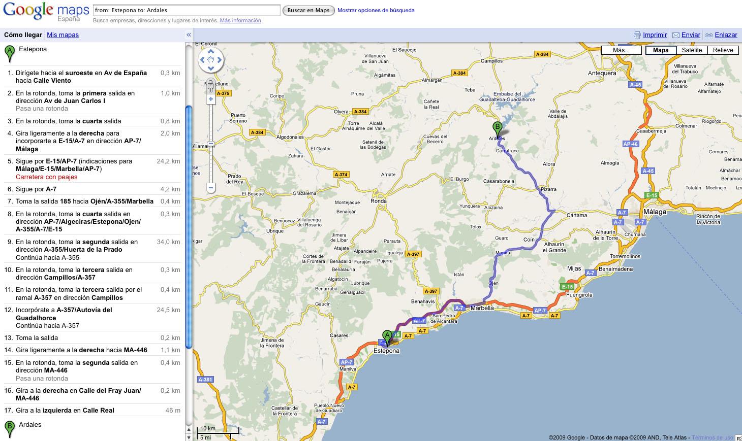 Imagen de Ardales mapa 29550 1 