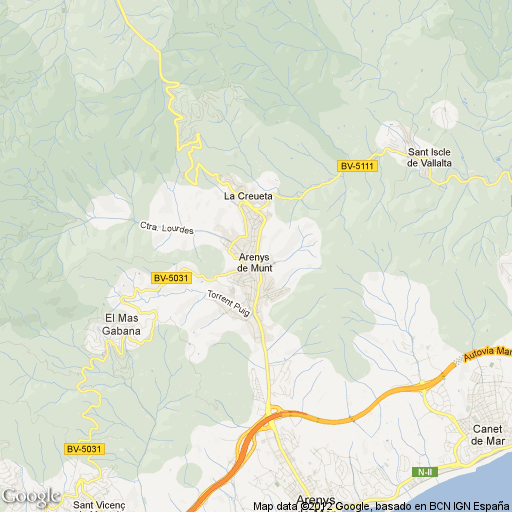 Imagen de Arenys de Munt mapa 08358 1 