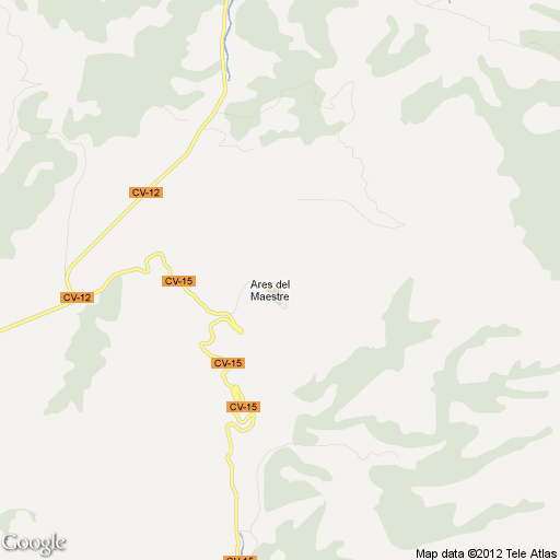 Imagen de Ares del Maestrat mapa 12165 1 