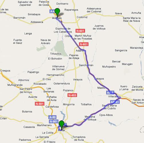 Imagen de Arévalo mapa 05200 4 