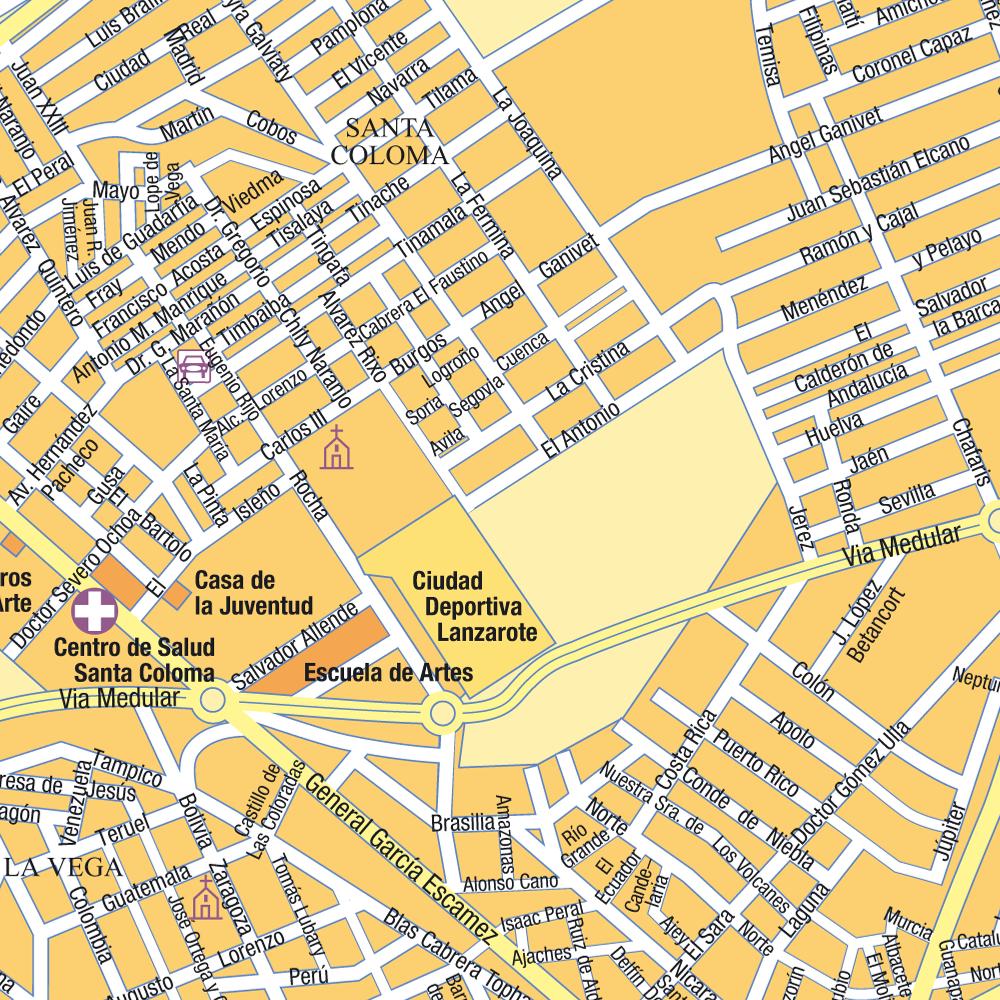 Imagen de Arrecife mapa 35500 5 