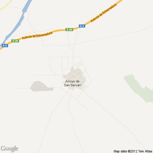 Imagen de Arroyo de San Serván mapa 06850 1 