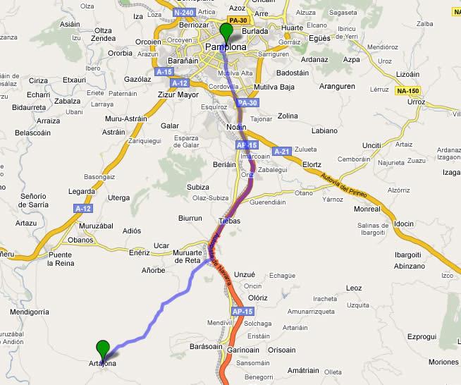 Imagen de Artajona mapa 31140 4 