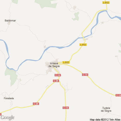 Imagen de Artesa de Segre mapa 25730 1 