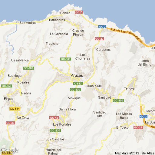Imagen de Arucas mapa 35400 2 