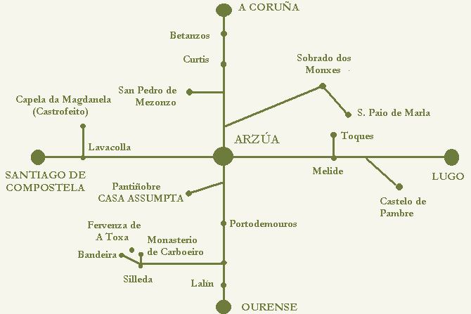 Imagen de Arzúa mapa 15810 6 