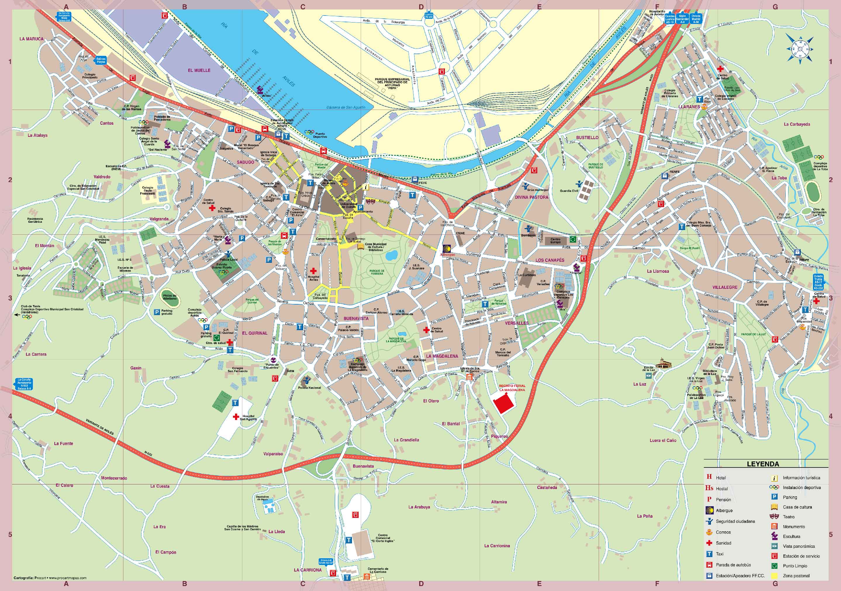 Imagen de Avilés mapa 33401 1 