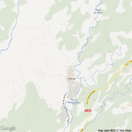 Imagen de Avinyó mapa 08279 1 