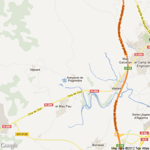 Imagen de Avinyonet de Puigventós mapa 17742 1 