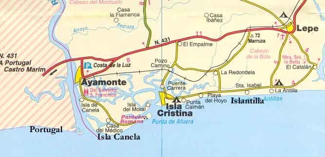 Imagen de Ayamonte mapa 21400 6 