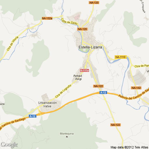 Imagen de Ayegui mapa 31240 1 