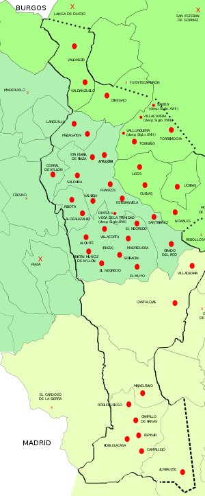 Imagen de Ayllón mapa 40520 3 