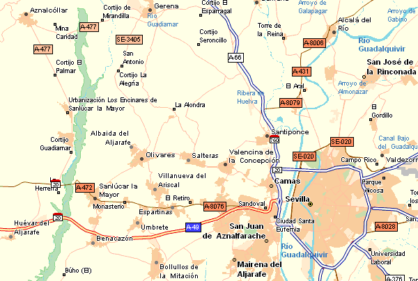 Imagen de Aznalcóllar mapa 41870 5 