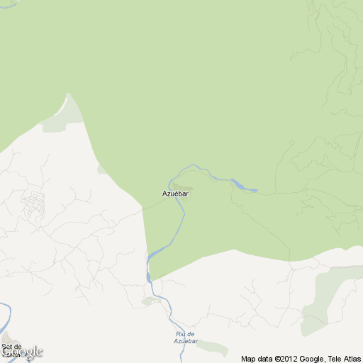 Imagen de Azuébar mapa 12490 1 