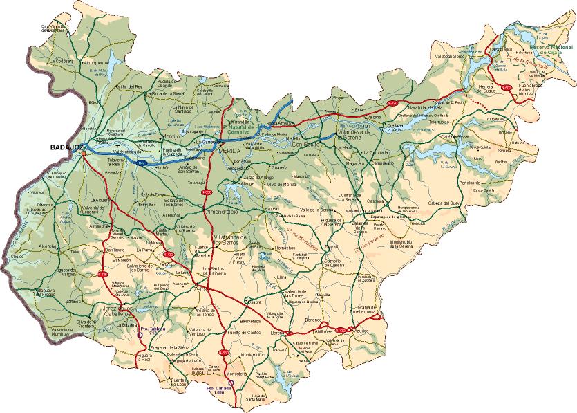 Imagen de Badajoz mapa 06487 4 