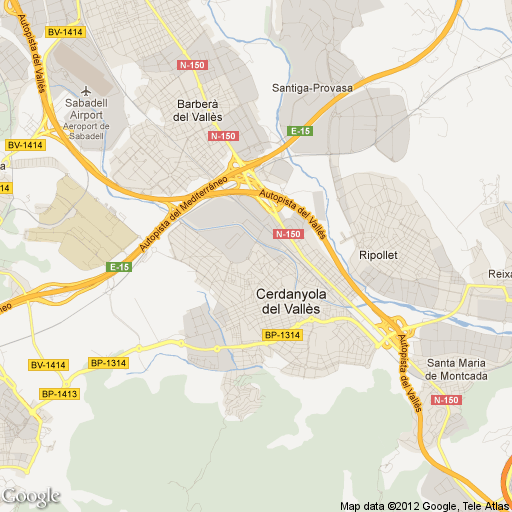 Imagen de Badia del Vallès mapa 08214 1 