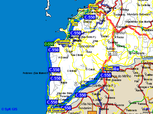 Imagen de Baiona mapa 36300 3 