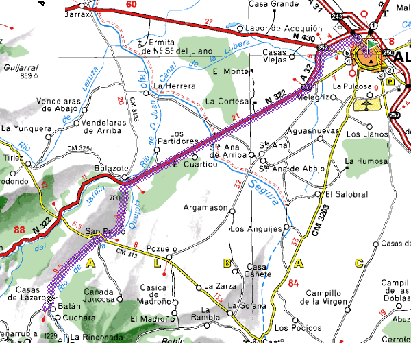 Imagen de Balazote mapa 02320 5 