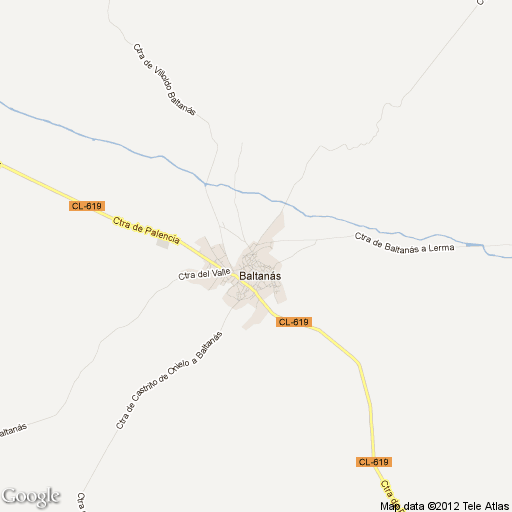 Imagen de Baltanás mapa 34240 1 