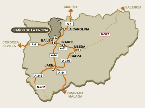 Imagen de Baños de la Encina mapa 23711 2 
