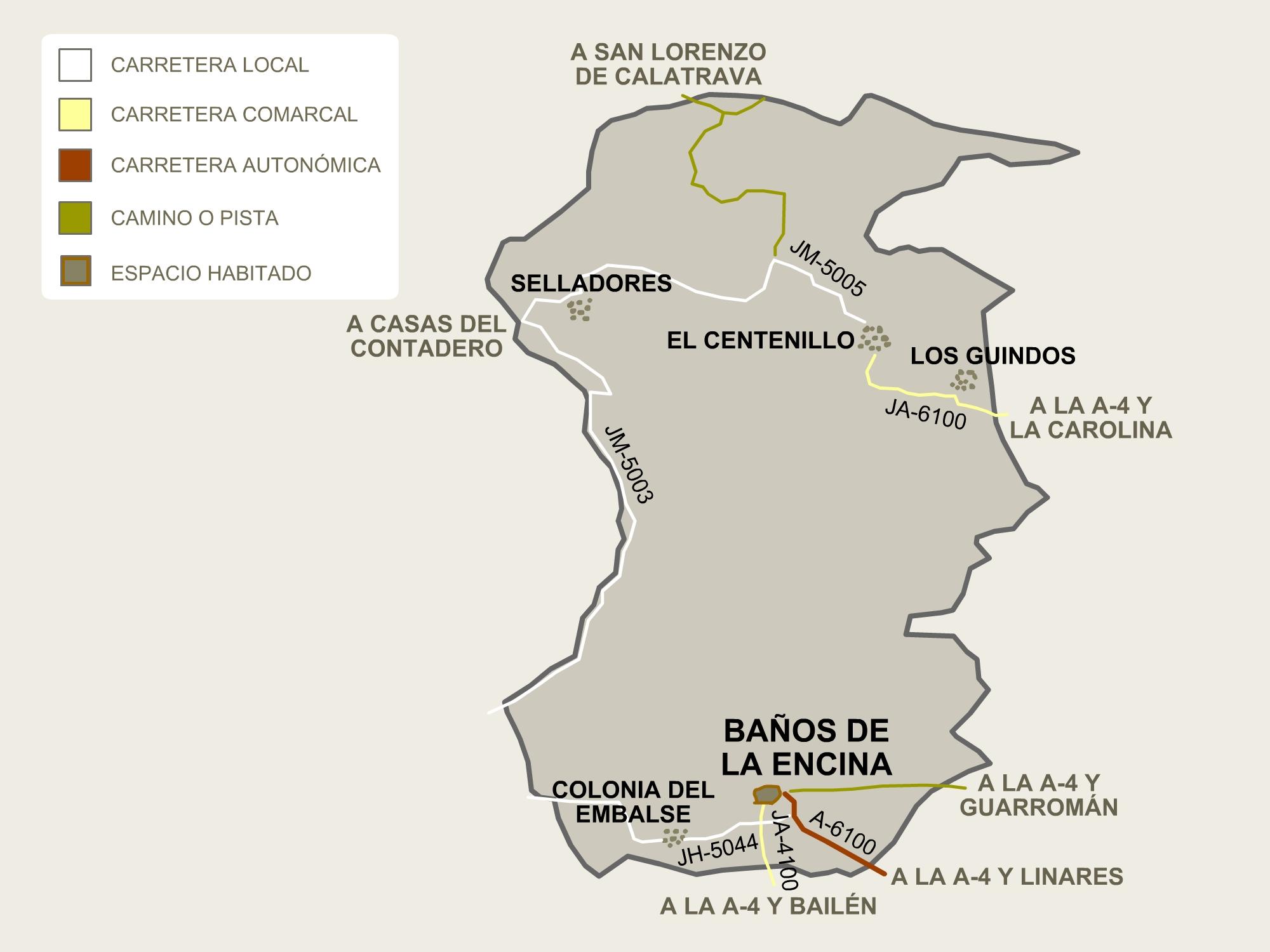 Imagen de Baños de la Encina mapa 23711 6 