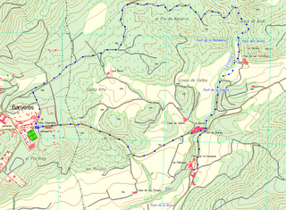 Imagen de Banyeres de Mariola mapa 03450 3 