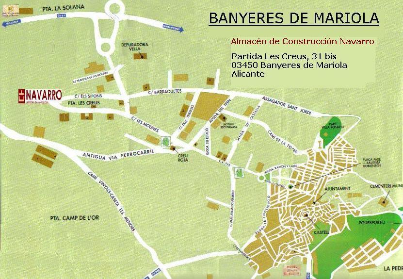 Imagen de Banyeres de Mariola mapa 03450 4 