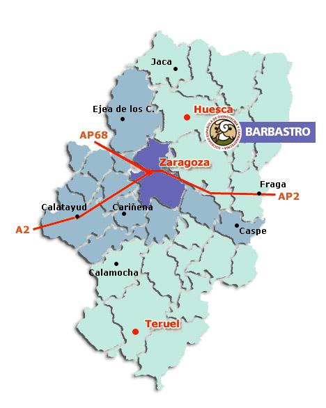 Imagen de Barbastro mapa 22300 2 