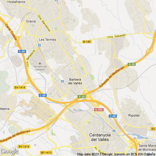Imagen de Barberà dal Vallès mapa 08210 2 