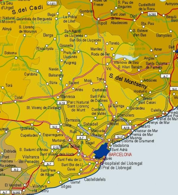 Imagen de Barcelona mapa 08515 4 