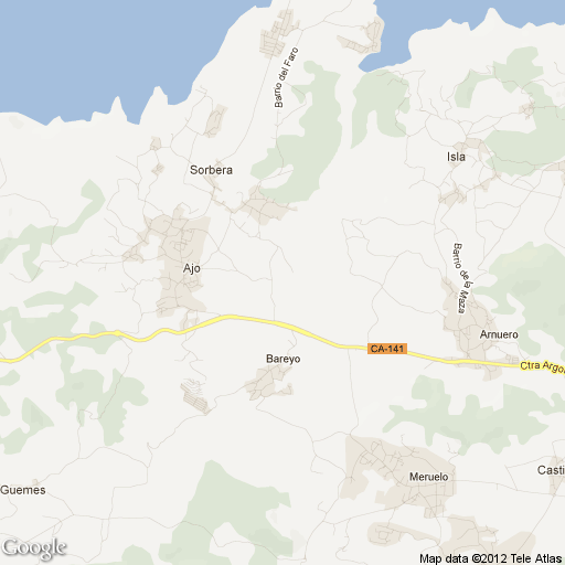 Imagen de Bareyo mapa 39170 2 