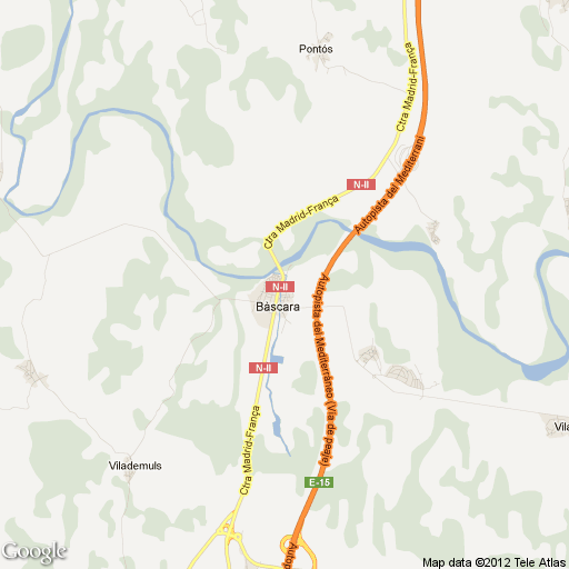 Imagen de Bàscara mapa 17483 2 