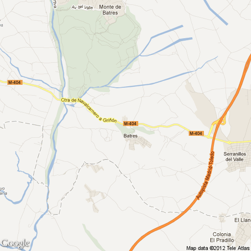 Imagen de Batres mapa 28976 1 