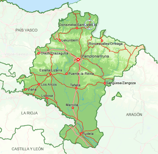 Imagen de Baztan mapa 31700 1 