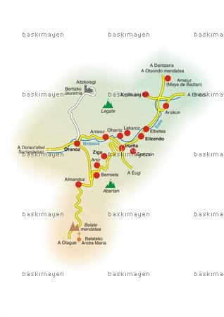 Imagen de Baztan mapa 31700 3 