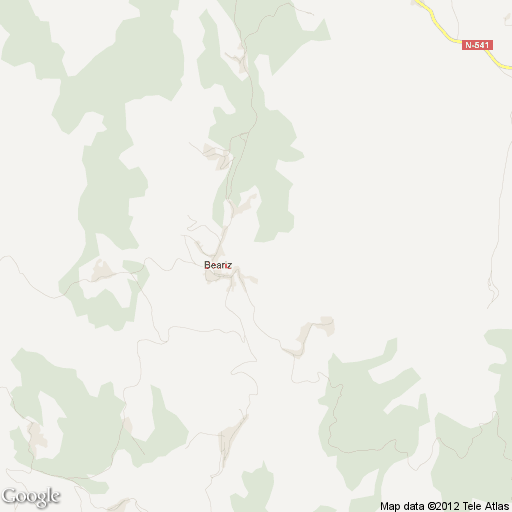 Imagen de Beariz mapa 32520 1 