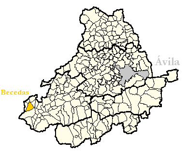 Imagen de Becedas mapa 05610 2 