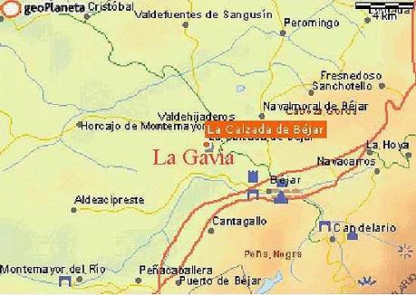 Imagen de Béjar mapa 37700 1 